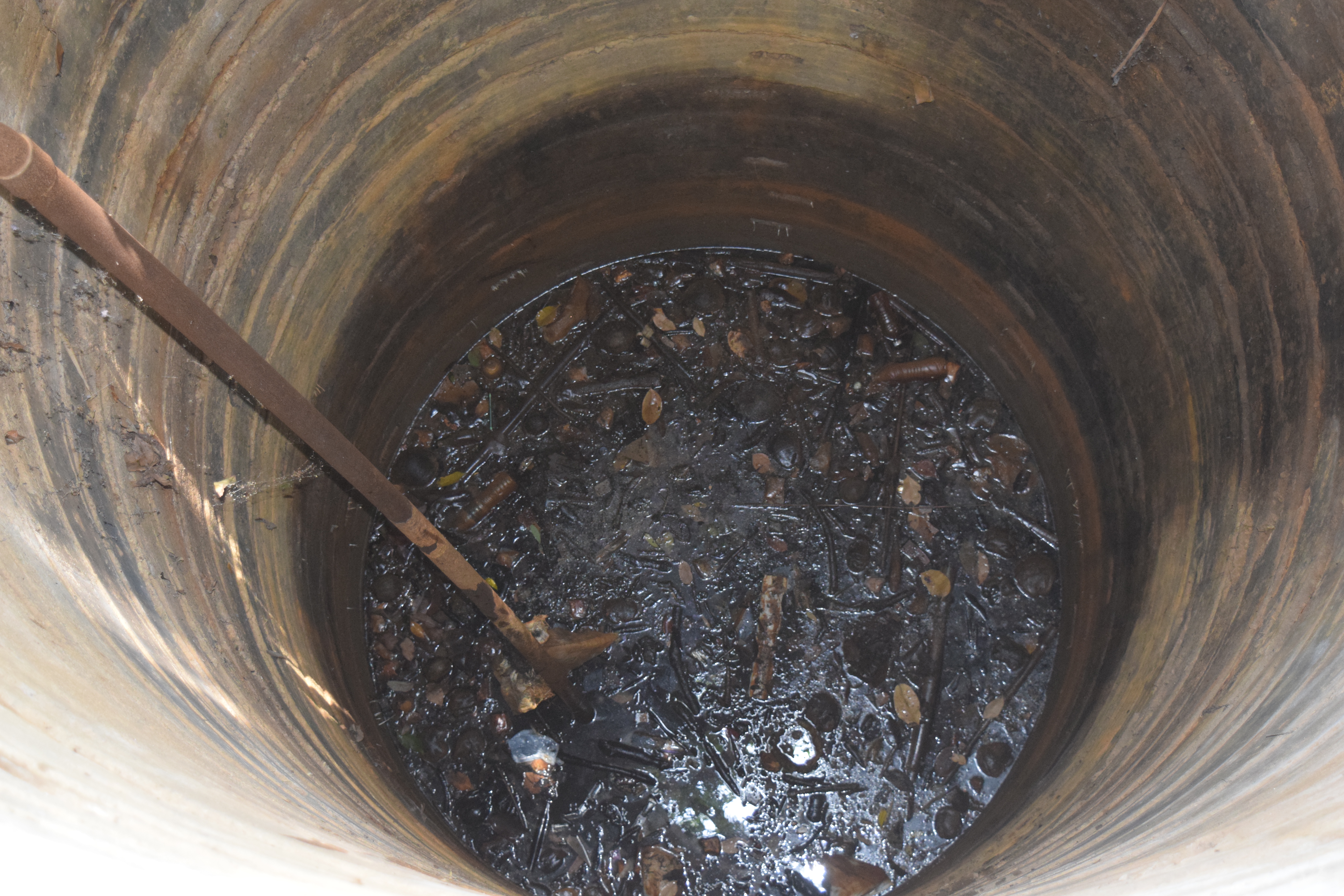 State of uncleaned Wells 